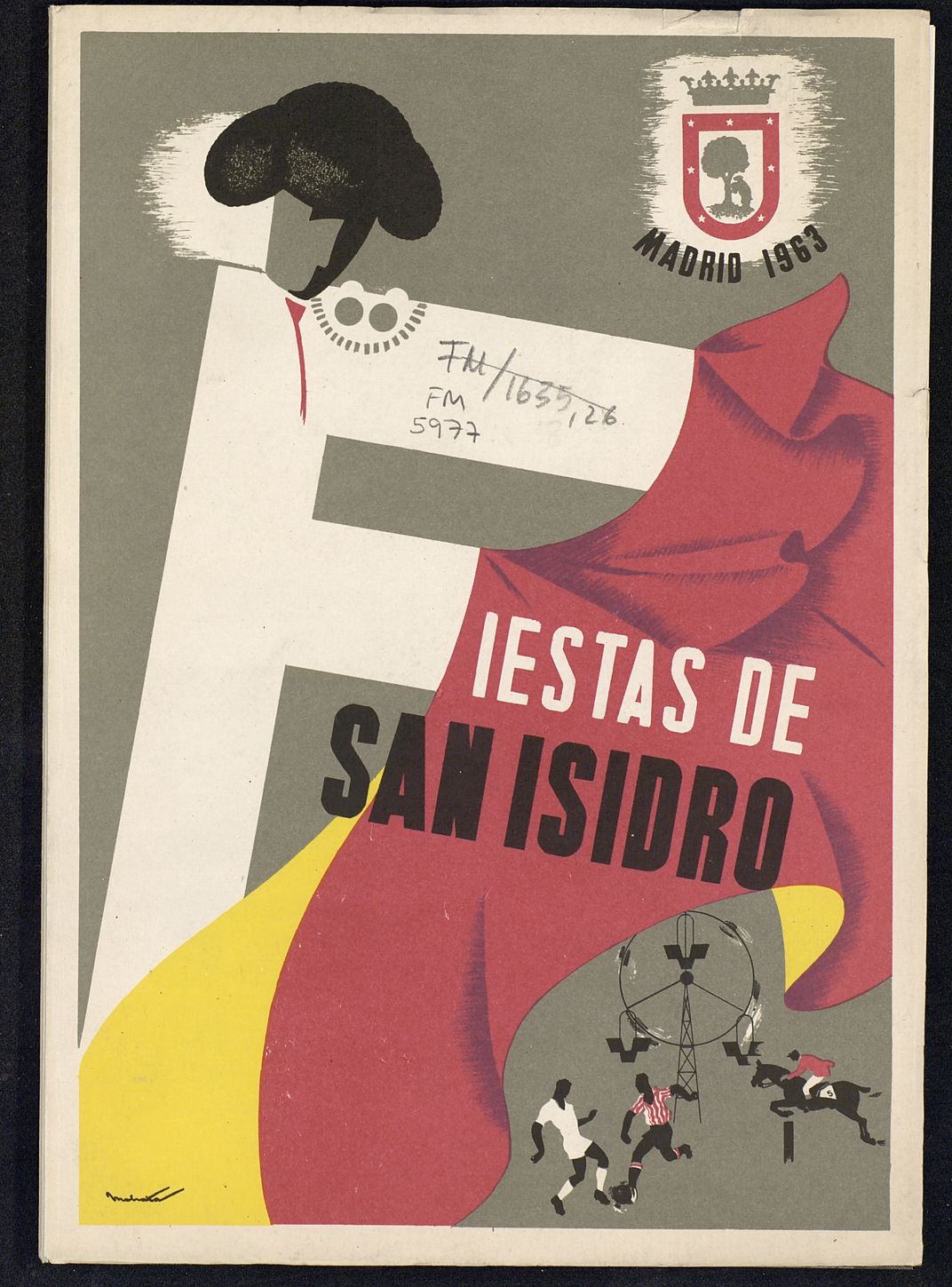 Fiestas de San Isidro: 1963: Programa Oficial