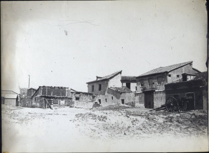 Obras del Ensanche en el Paseo de Ronda


