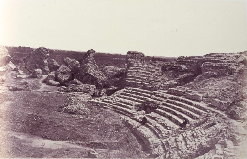 Ruinas del anfiteatro romano de Itálica