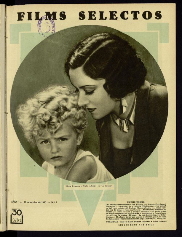 Films Selectos. 18 de octubre de 1930, nº 3