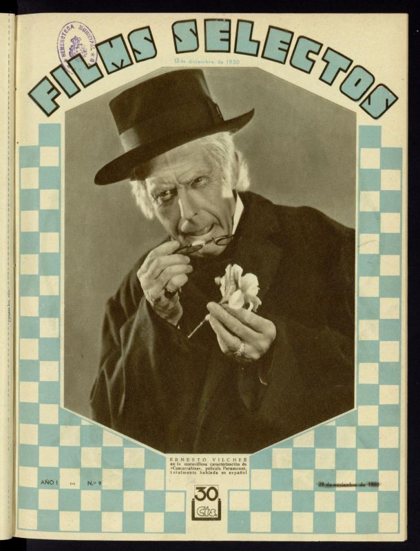 Films Selectos. 13 de diciembre de 1930, nº 9
