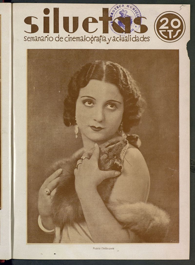 Siluetas: semanario español de cinematografía del 1 de febrero de 1930. Número 5
