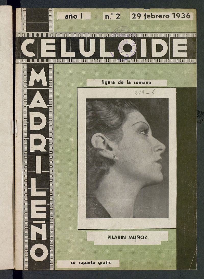 Celuloide Madrileo del 29 de febrero de 1936, n 2