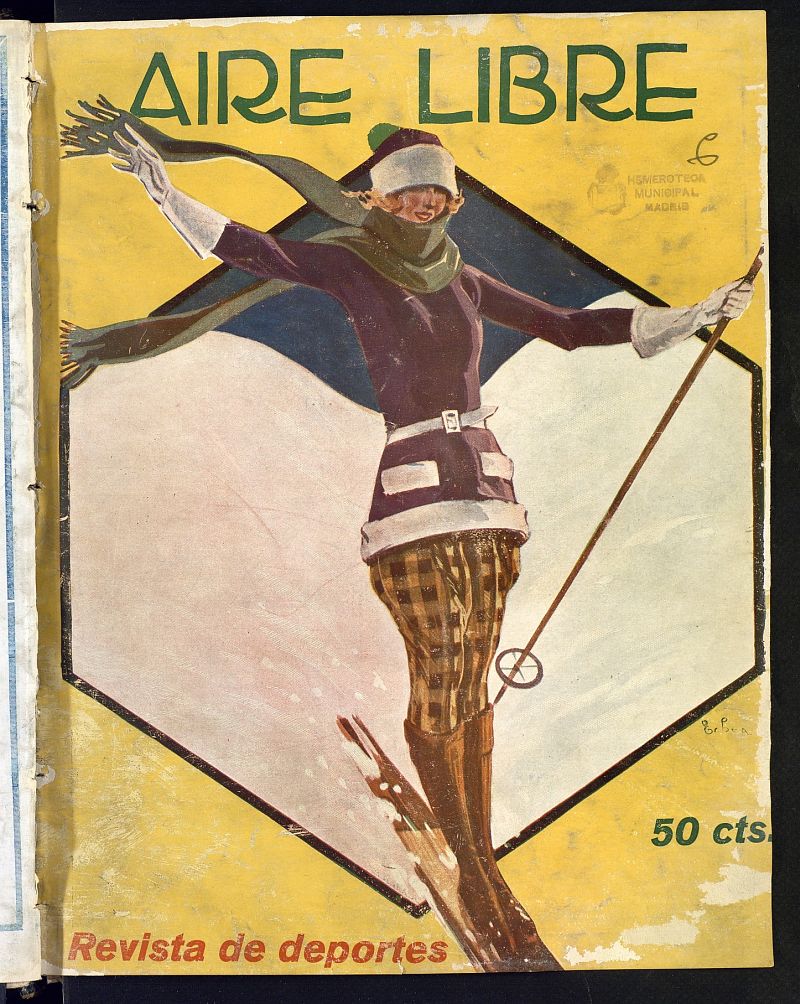 Aire Libre: revista de deportes del 22 de enero de 1924, n 6