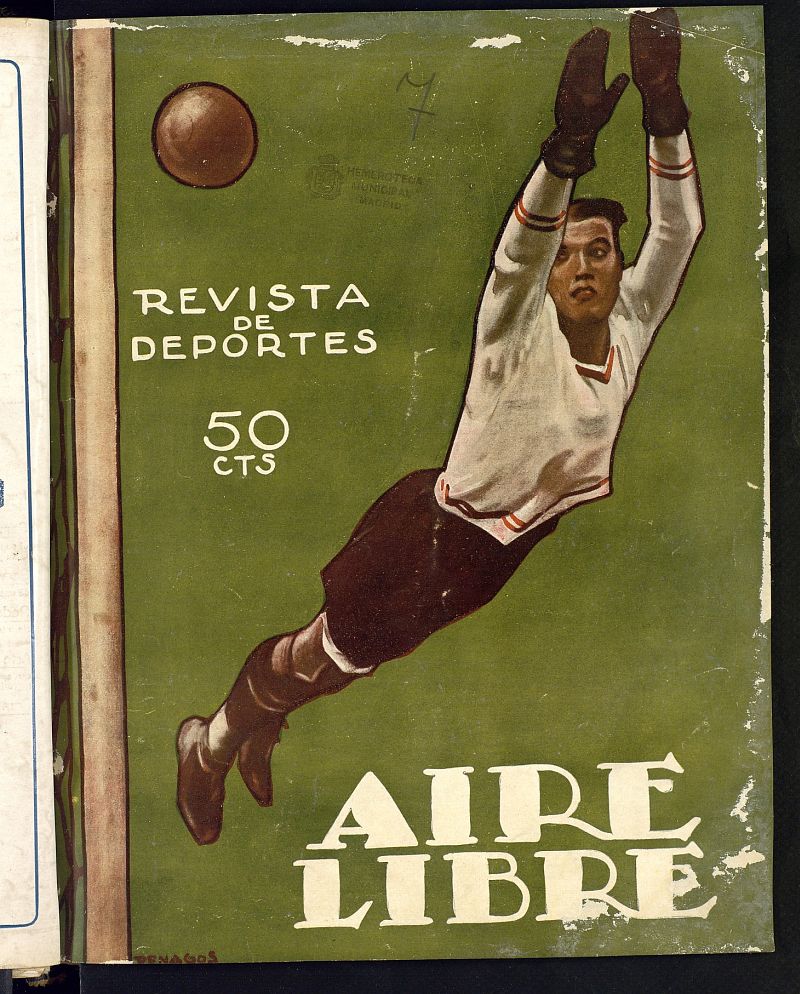 Aire Libre: revista de deportes del 29 de enero de 1924, n 7