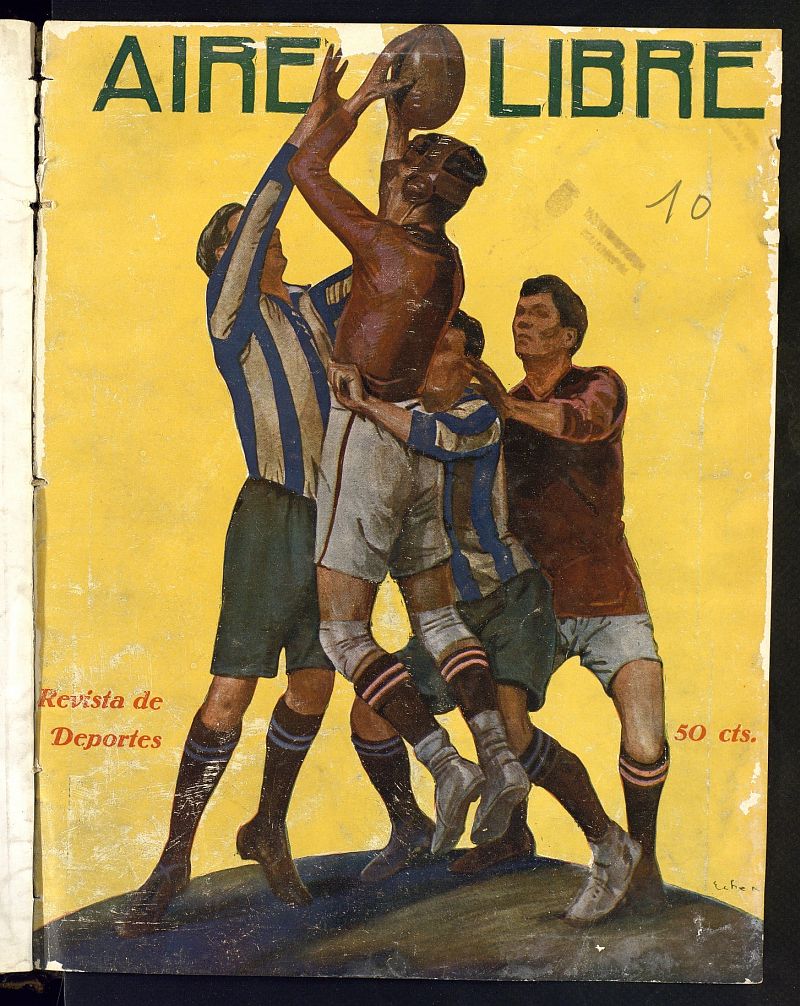 Aire Libre: revista de deportes del 19 de febrero de 1924, n 10