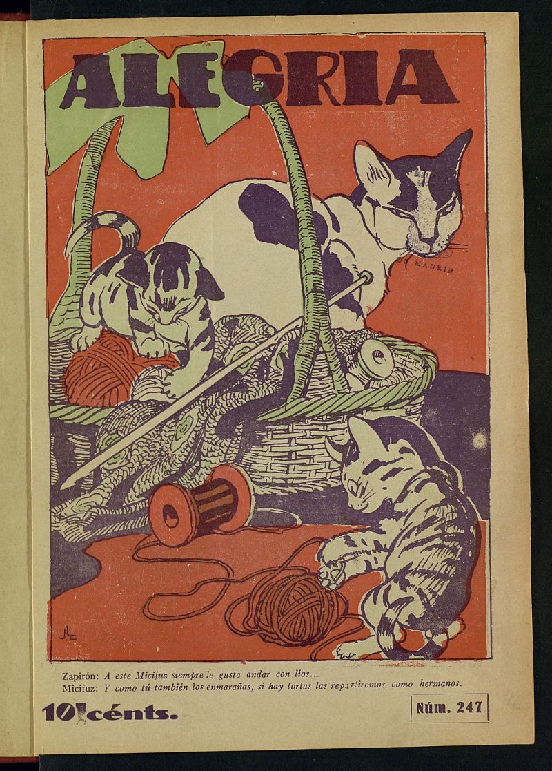Alegra: la revista de los nios del 5 de octubre de 1929, n 247