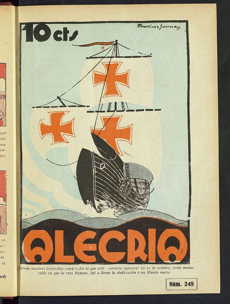 Alegra: la revista de los nios del 12 de octubre de 1929, n 248