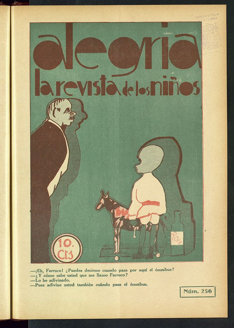 Alegra: la revista de los nios del 7 de diciembre de 1929, n 256