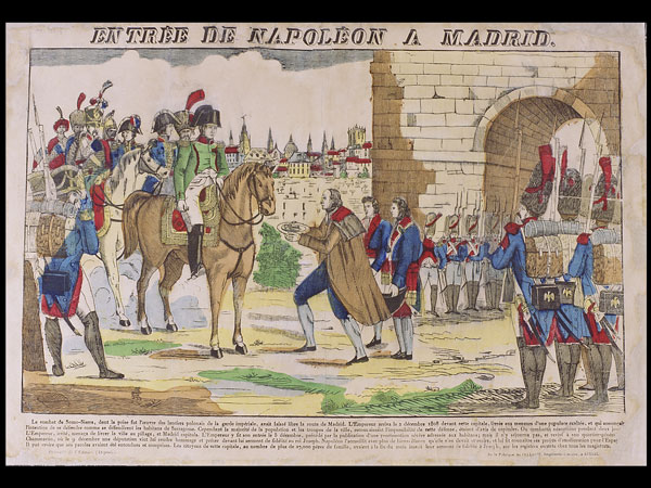 Entrada de Napoleón en Madrid, el 5 de diciembre de 1808