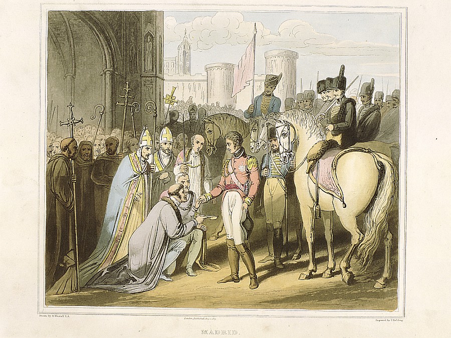 Entrada del duque de Wellington en Madrid el 12 de agosto de 1812