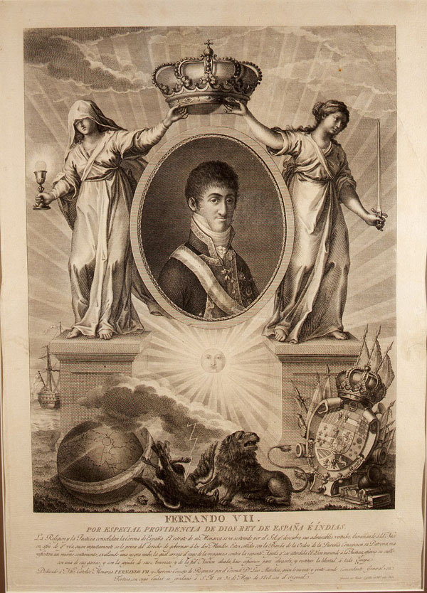 Retrato alegórico de Fernando VII 