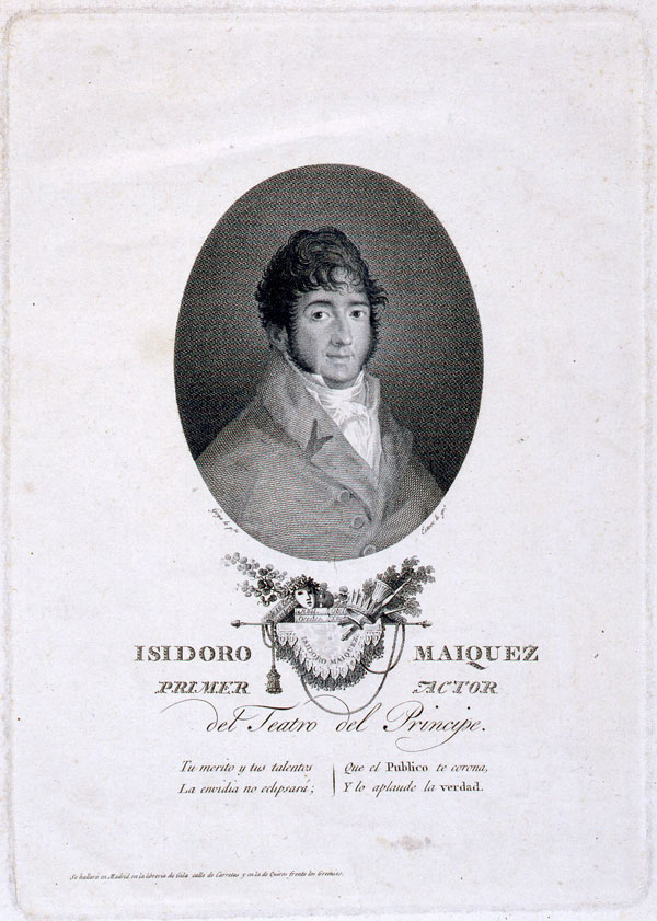 Retrato de Isidoro Maiquez 