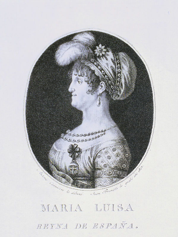 Retrato de Mara Luisa esposa de Carlos IV 