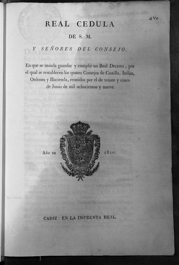 Cdula, 1810-09-21