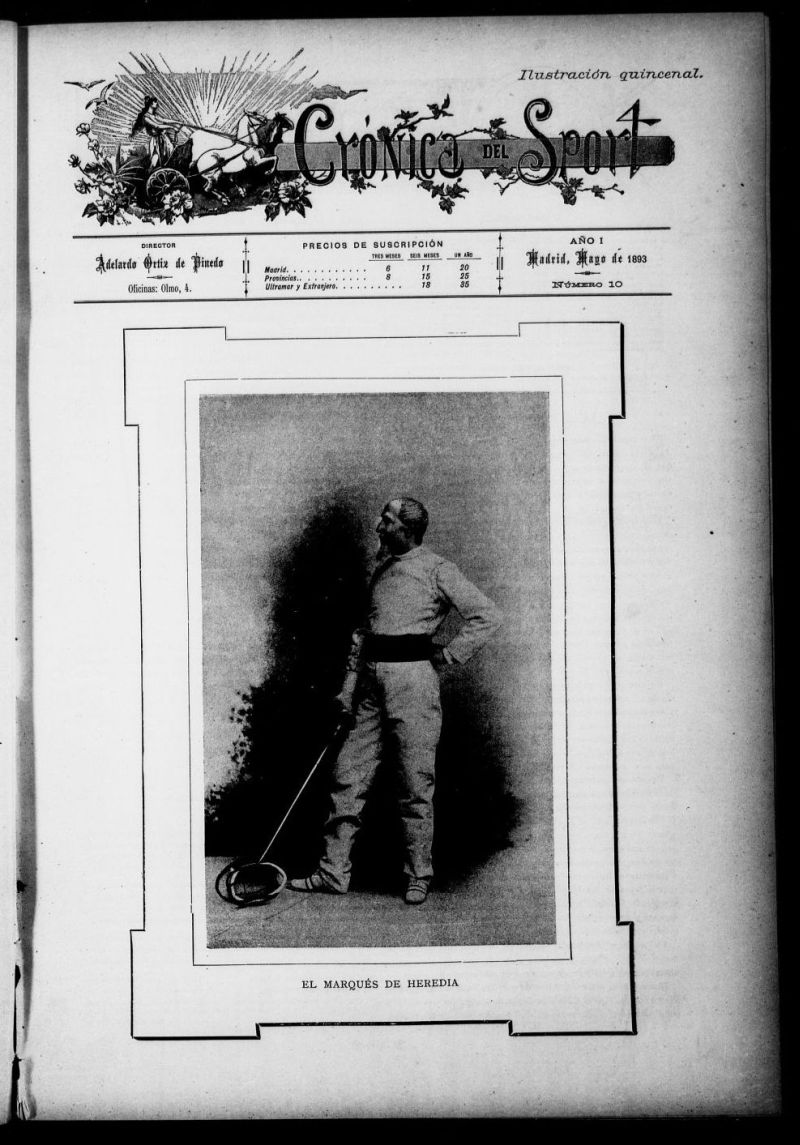 Crnica del Sport de la segunda quincena de mayo de 1893, n 10