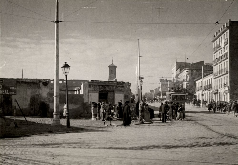 Calle General Ricardos en la postguerra