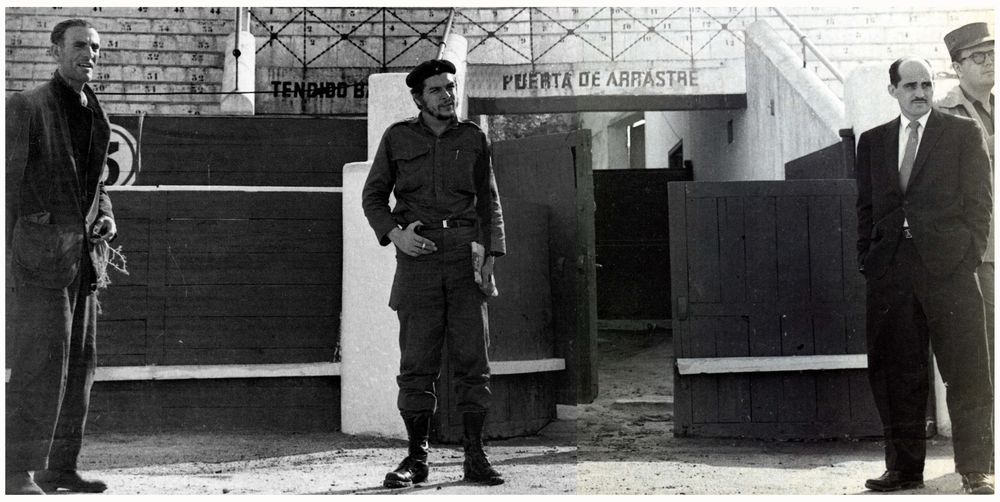 Che Guevara en la Plaza de Toros de Vista Alegre