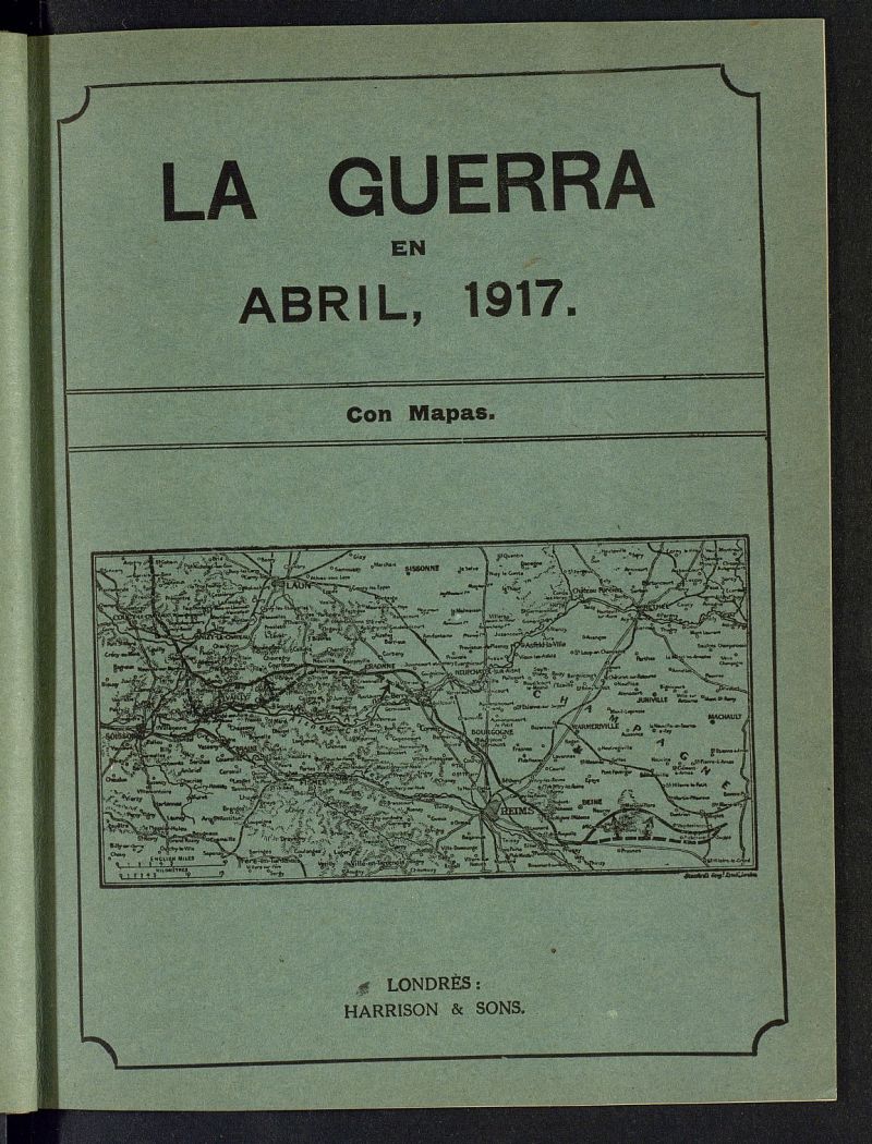 La Guerra con Mapas, de abril de 1917