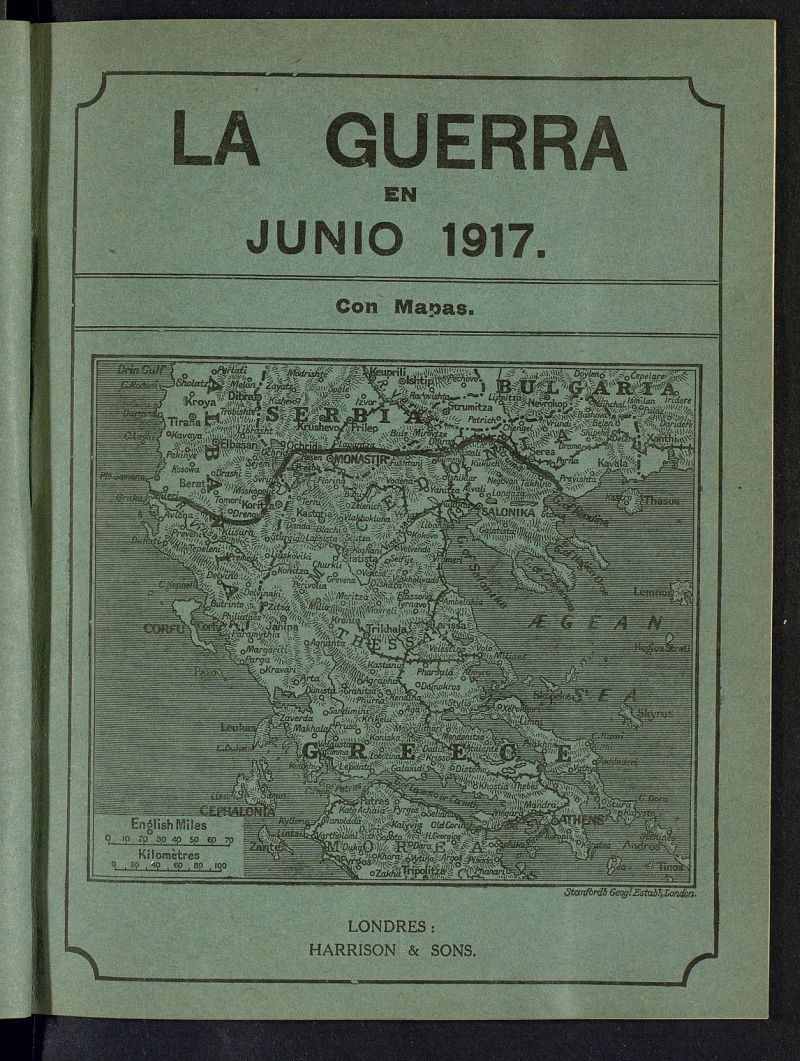La Guerra con Mapas de junio de 1917