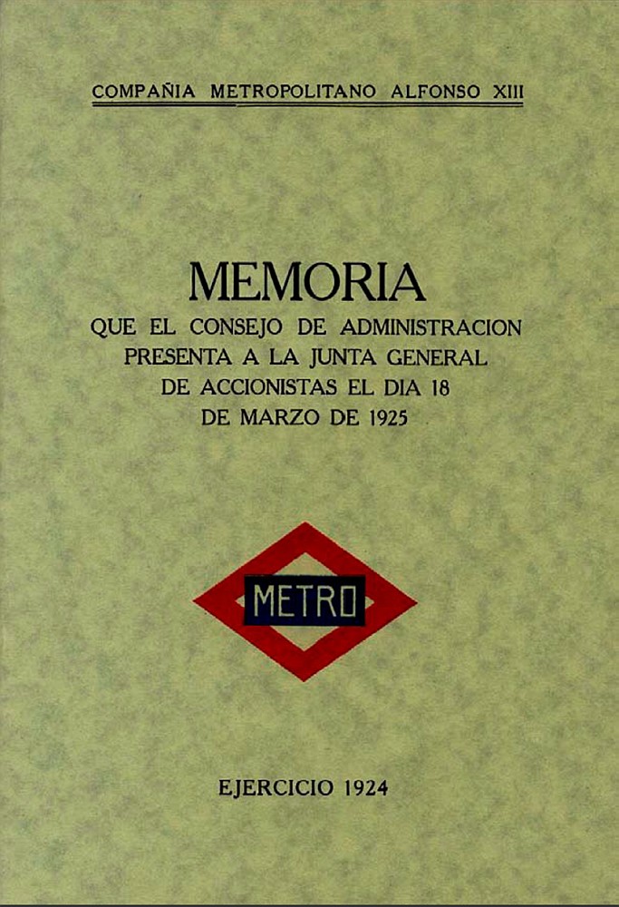 Memoria que el Consejo de Administracin presenta a la Junta General de Accionistas del da 18 de marzo de 1925: Ejercicio 1924