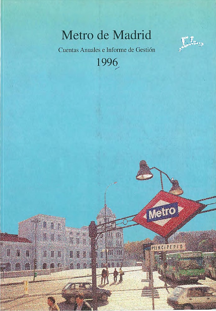 Metro de Madrid: Cuentas anuales e informe de gestin 1996