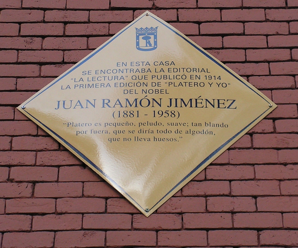 Juan Ramón Jiménez, "Platero y yo"