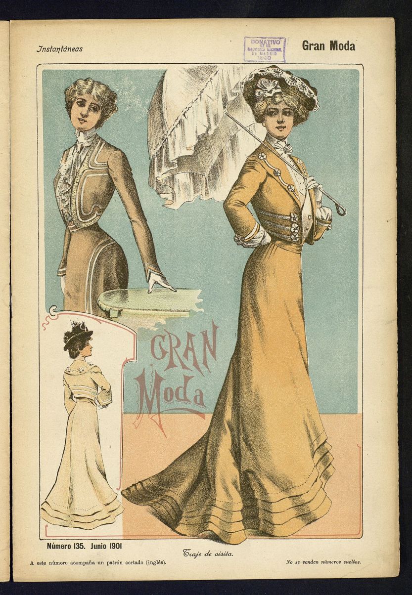 Instantneas : gran moda, junio de 1901. Nmero 135