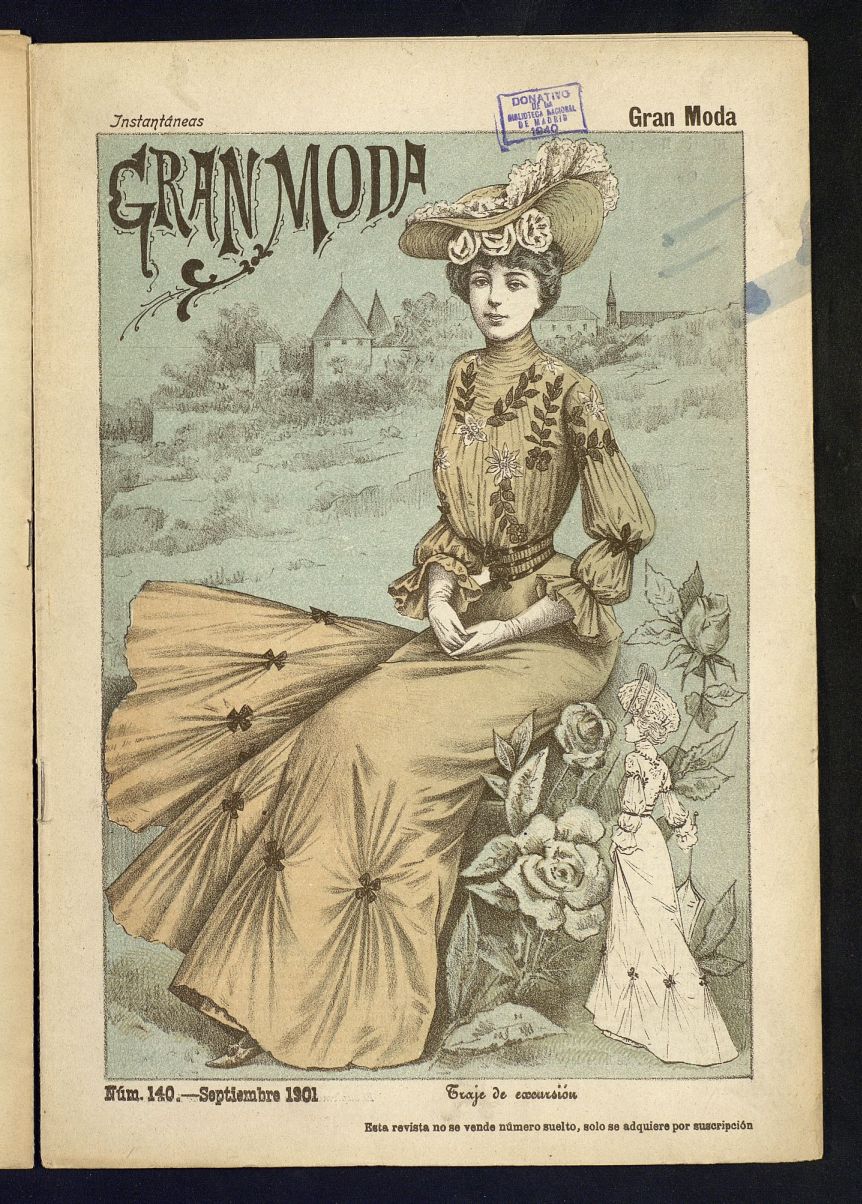 Instantneas : gran moda, septiembre 1901. Nmero 140