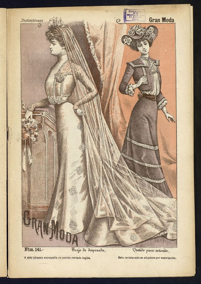 Instantneas : gran moda, septiembre 1901. Nmero 141