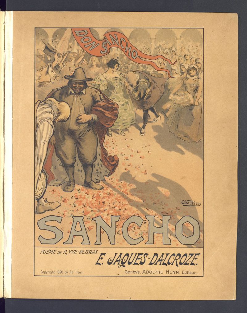 Sancho : comédie lyrique en 4 actes et 8 tableaux