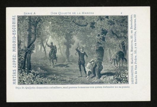 Don Quijote de la Mancha [4] : [tarjetas postales]