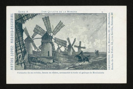 Don Quijote de la Mancha [5] : [tarjetas postales]