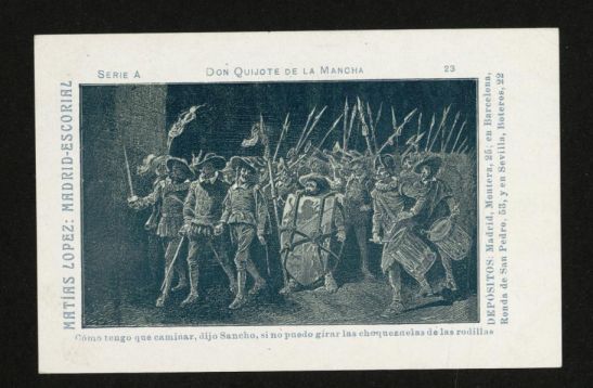 Don Quijote de la Mancha [23] : [tarjetas postales]