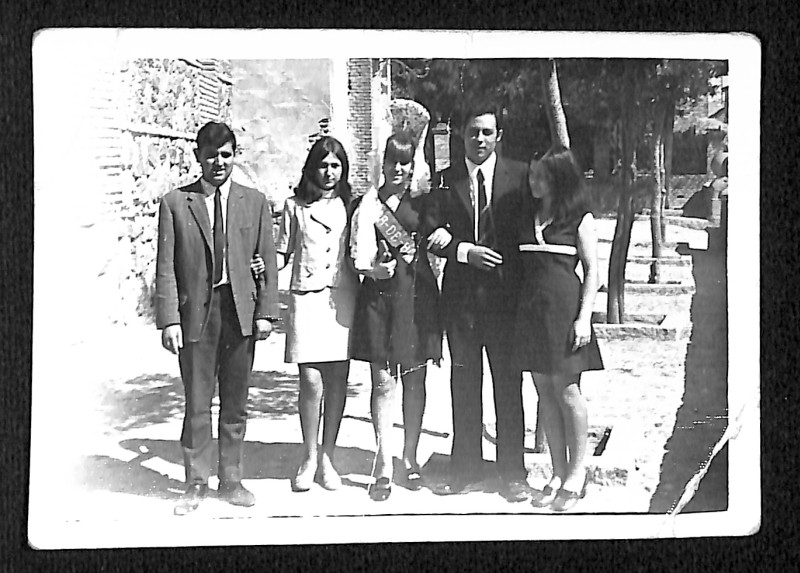 Miss Vallecas 1969 en la iglesia de San Pedro ad Vincula
