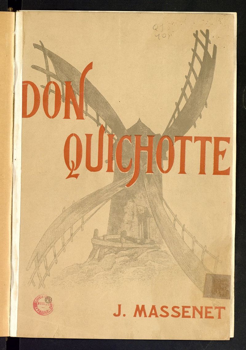 Don Quichotte : comèdie héroïque en cinq actes