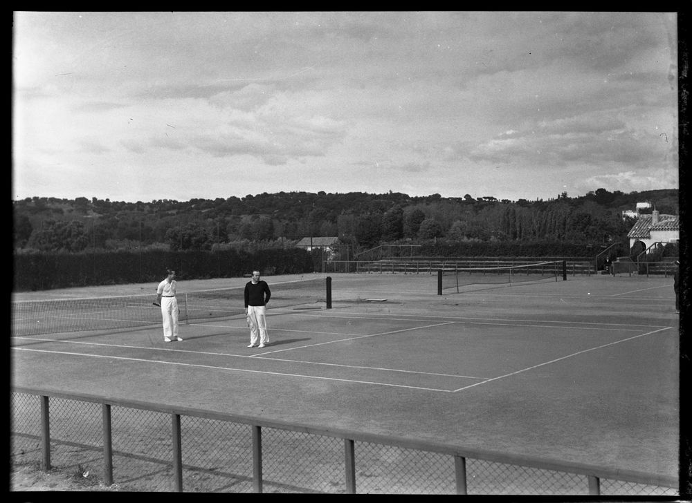 Vista del Club de Campo. Pistas de tenis