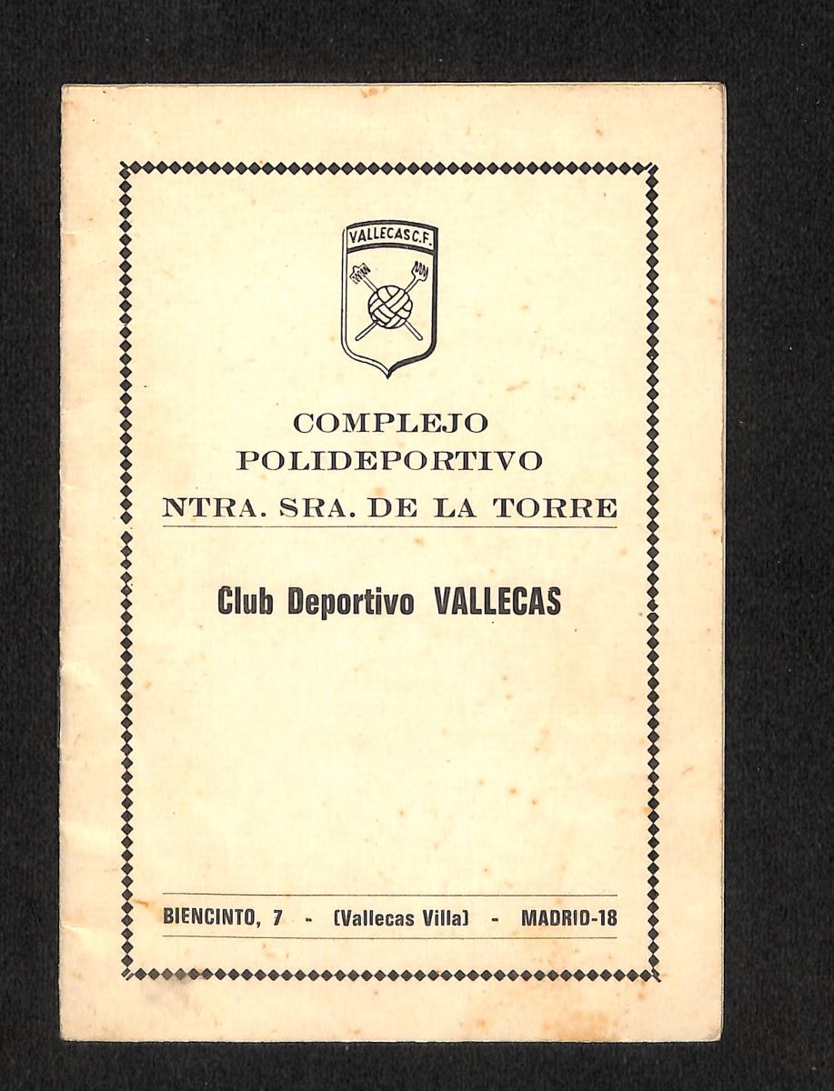 Club Deportivo Vallecas: Complejo deportivo Ntra. Sra. de la Torre