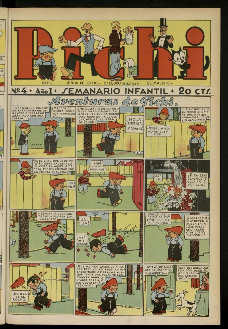 Pichi: semanario infantil del 26 de octubre de 1930, n 4