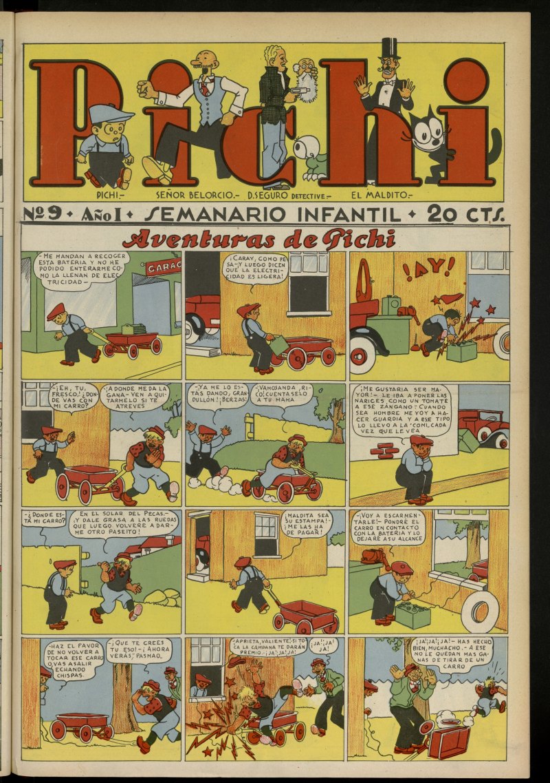 Pichi: semanario infantil del 30 de noviembre de 1930, n 9