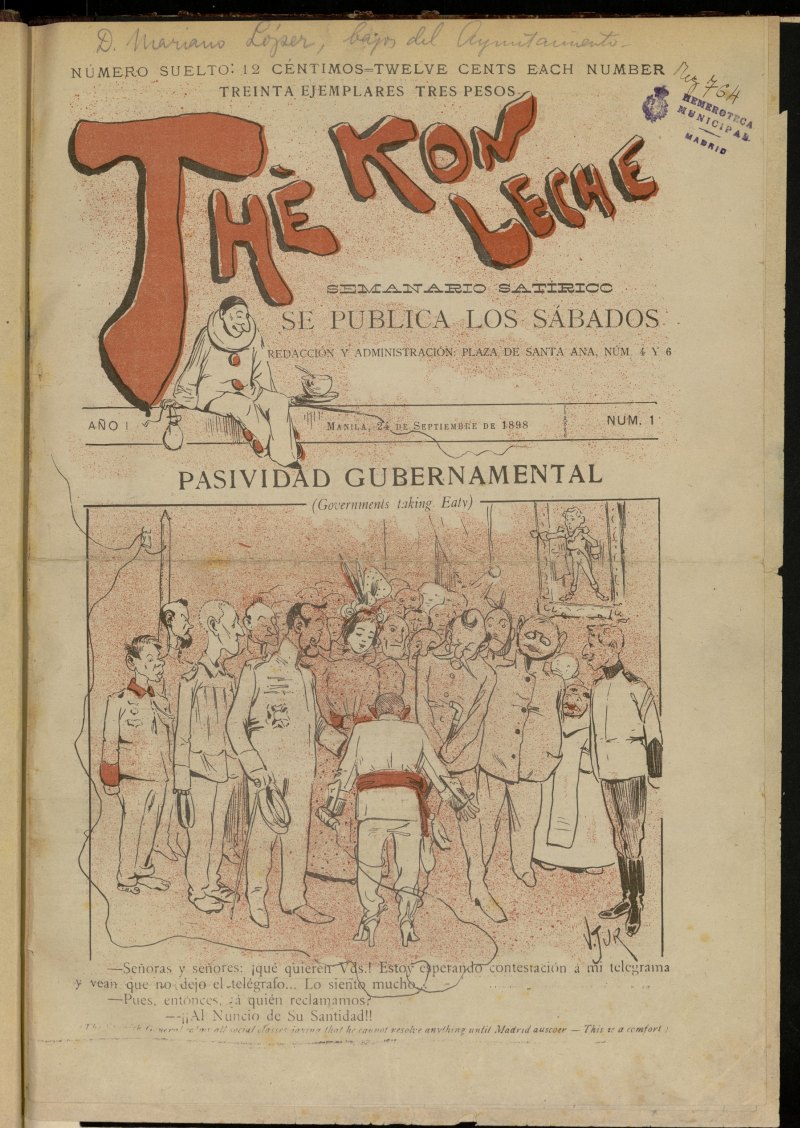 Th Kon Leche del 24 de septiembre de 1898, n 1