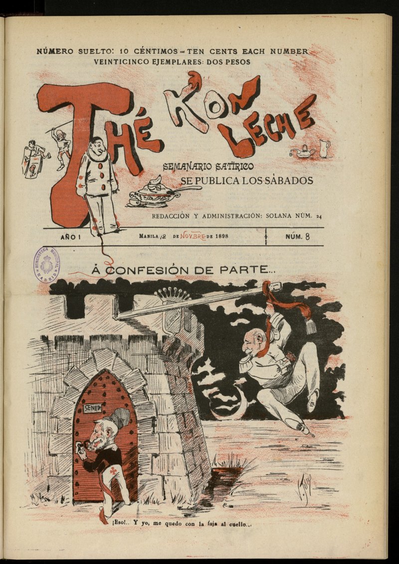 Th Kon Leche del 12 de noviembre de 1898, n 8