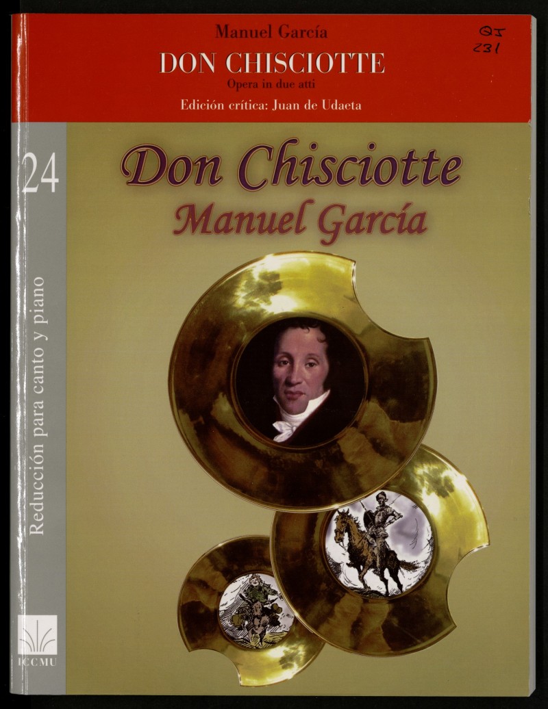 Don Chisciotte : reducción para canto y piano