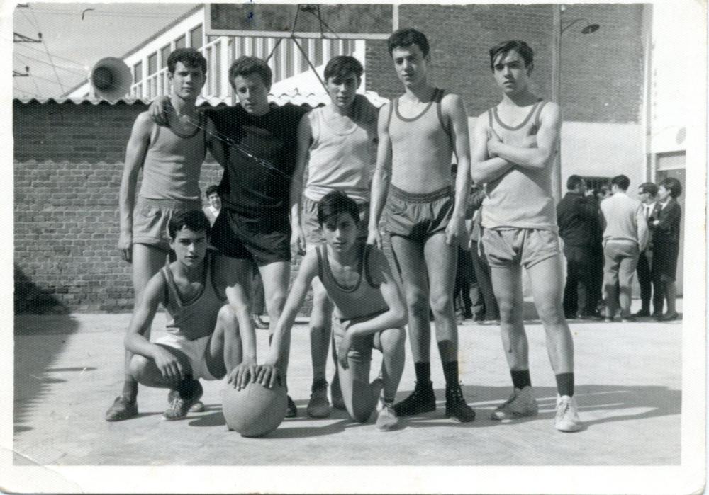 Equipo de baloncesto Academia Parroquia del Pozo