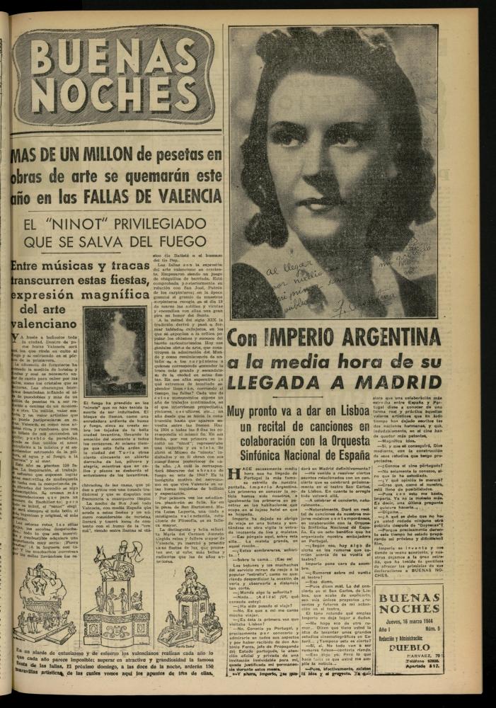 Buenas Noches del 16 de marzo de 1944, n 5