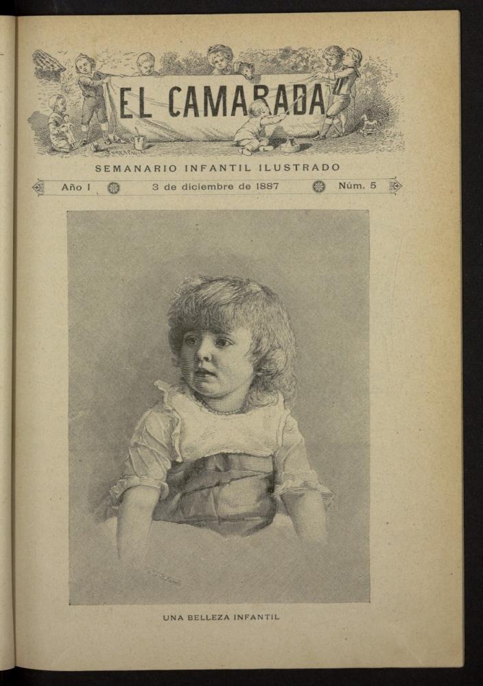 El Camarada : semanario infantil ilustrado del 3 de diciembre de 1887, n 5