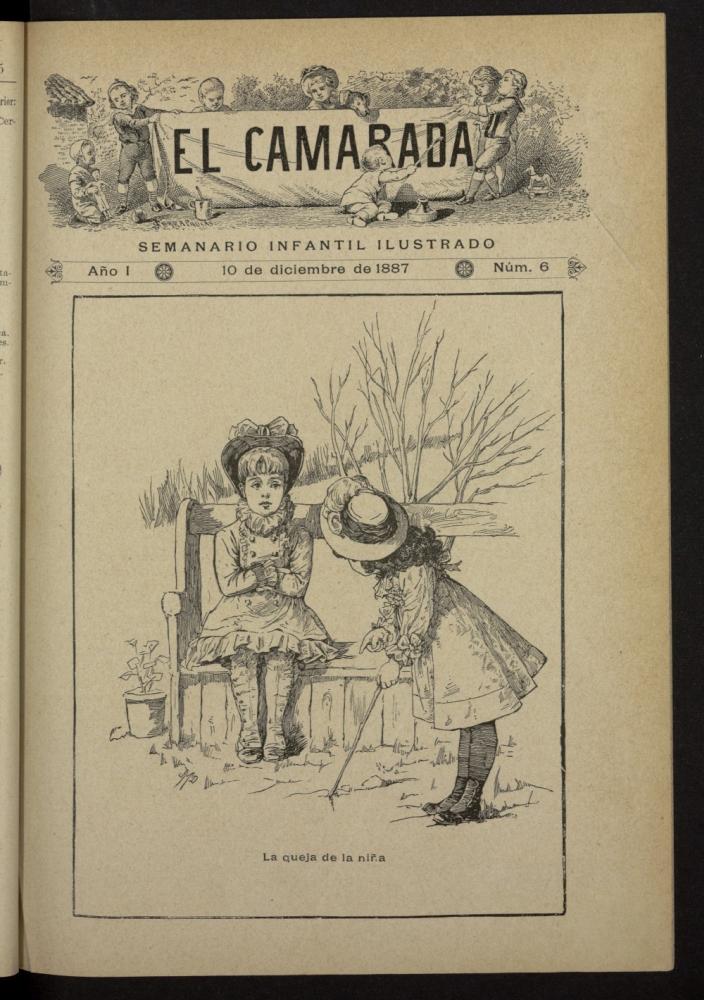 El Camarada : semanario infantil ilustrado del 10 de diciembre de 1887, n 6