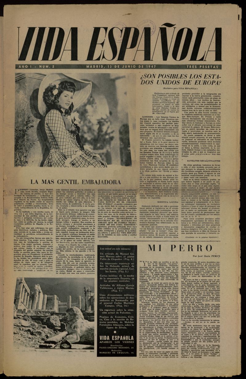 Vida Espaola del 13 de junio de 1947, n 2