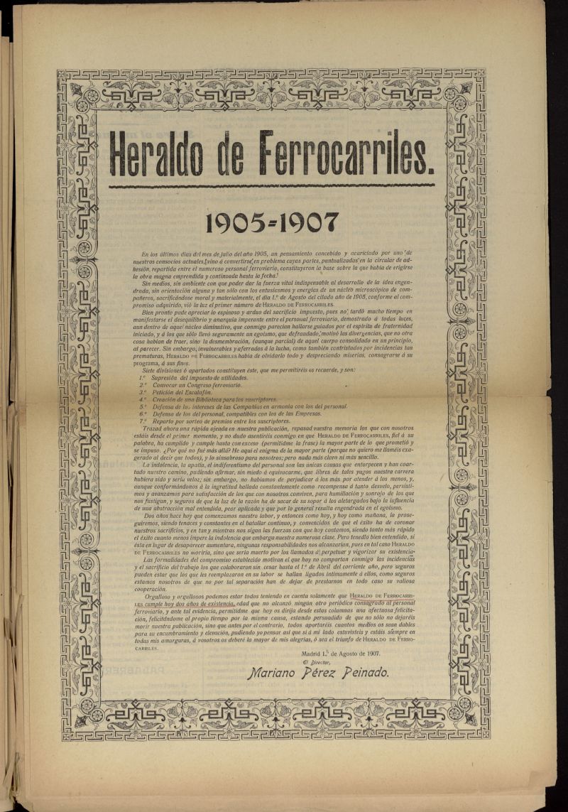 Heraldo de Ferrocarriles : peridico quincenal de 1905 a 1907, n 44