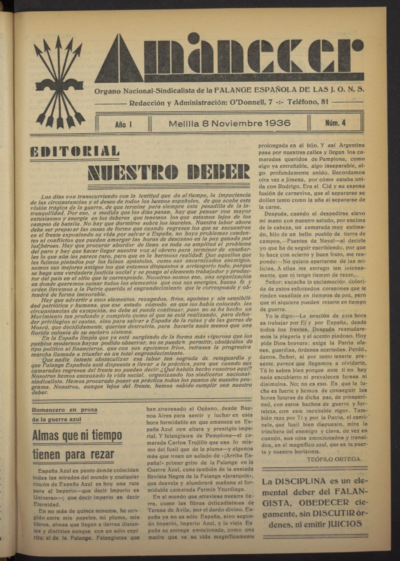 Amanecer del 8 de noviembre de 1936, n 4